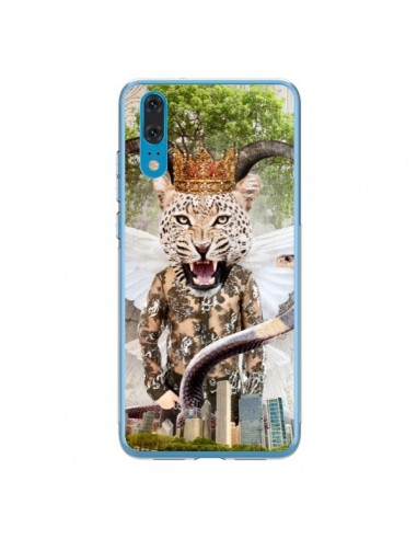 Coque Huawei P20 Hear Me Roar Leopard - Eleaxart