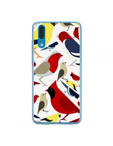 Coque Huawei P20 Oiseaux Birds - Eleaxart