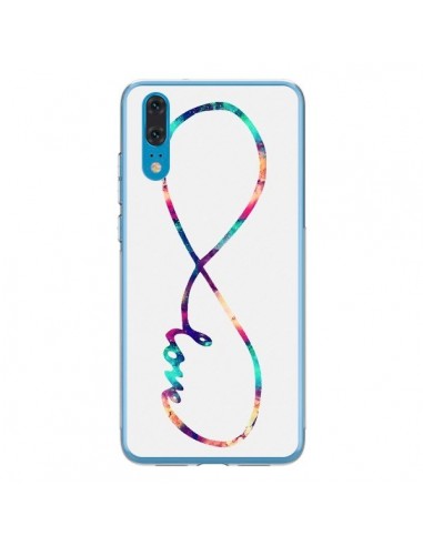 Coque Huawei P20 Love Forever Infini Couleur - Eleaxart