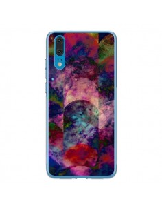 Coque Huawei P20 Abstract Galaxy Azteque - Eleaxart
