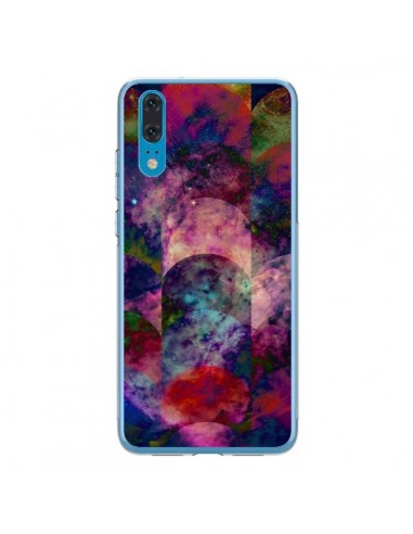 Coque Huawei P20 Abstract Galaxy Azteque - Eleaxart