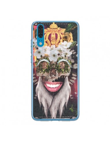 Coque Huawei P20 My Best Costume Roi King Monkey Singe Couronne - Eleaxart