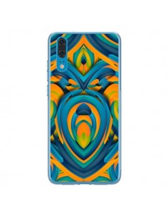 Coque Huawei P20 Cross Heart Azteque Coeur - Eleaxart