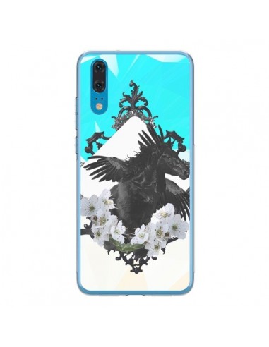 Coque Huawei P20 Licorne Unicorn - Eleaxart