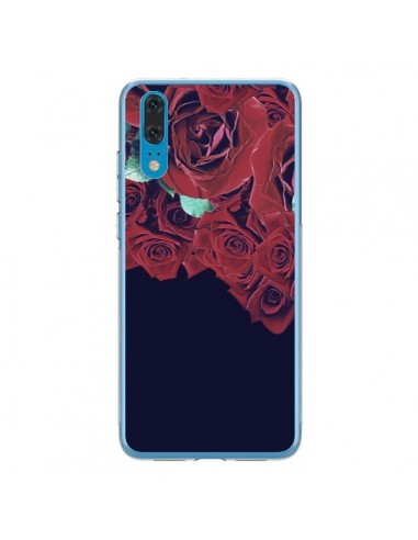 Coque Huawei P20 Roses - Eleaxart