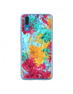 Coque Huawei P20 Splashes Peintures - Eleaxart