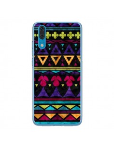 Coque Huawei P20 Triangles Pattern Azteque - Eleaxart