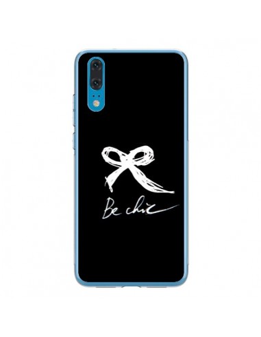 Coque Huawei P20 Be Chic Noeud Papillon Blanc -  Léa Clément