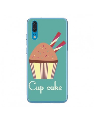 Coque Huawei P20 Cupcake Chocolat -  Léa Clément