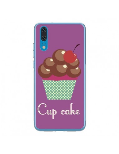 Coque Huawei P20 Cupcake Cerise Chocolat -  Léa Clément