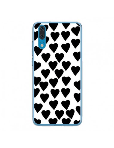 Coque Huawei P20 Coeur Noir - Project M