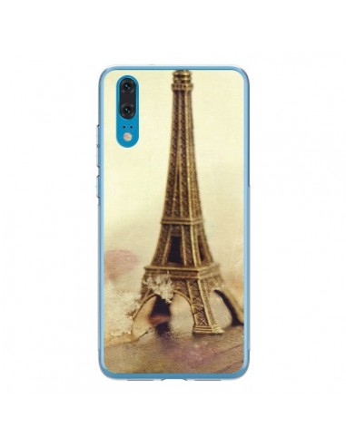 Coque Huawei P20 Tour Eiffel Vintage - Irene Sneddon