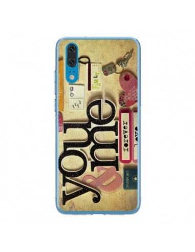 Coque Huawei P20 Me And You Love Amour Toi et Moi - Irene Sneddon