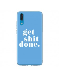 Coque Huawei P20 Get Shit Done Bleu - Shop Gasoline