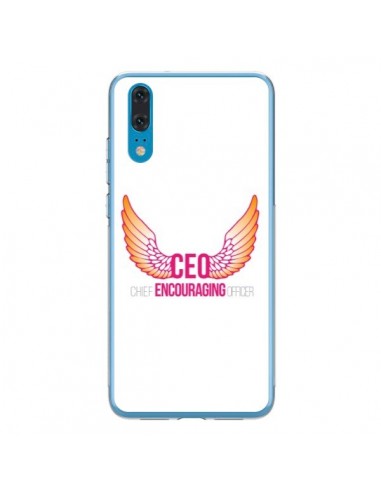 Coque Huawei P20 CEO Chief Encouraging Officer Rose - Shop Gasoline