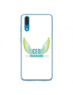 Coque Huawei P20 CEO Chief Encouraging Officer Vert -...