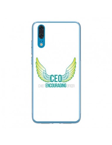 Coque Huawei P20 CEO Chief Encouraging Officer Vert - Shop Gasoline