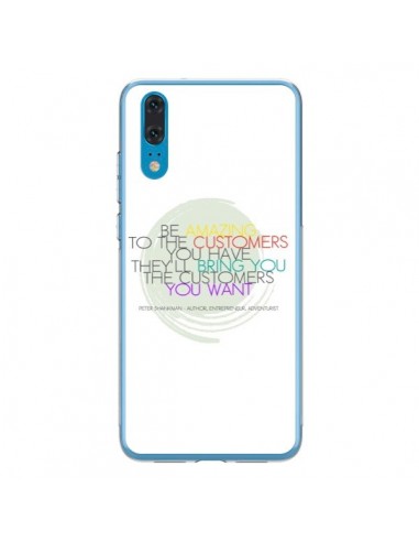 Coque Huawei P20 Peter Shankman, Customers - Shop Gasoline