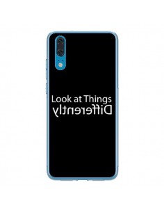 Coque Huawei P20 Look at Different Things White - Shop...
