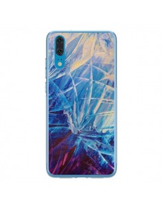 Coque Huawei P20 Fleurs Violettes françaises - Ebi Emporium