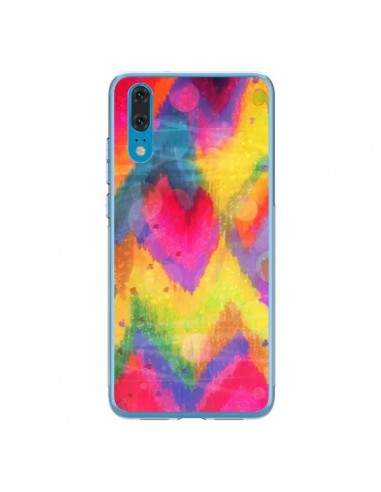 Coque Huawei P20 Coeur Tribal - Ebi Emporium