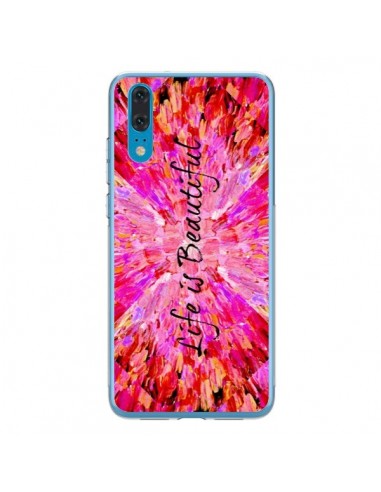 Coque Huawei P20 Life is Beautiful - Ebi Emporium