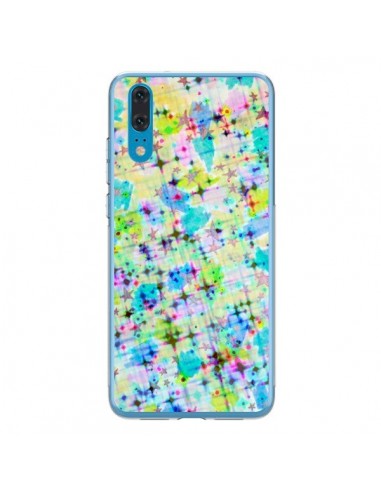 Coque Huawei P20 Stars Etoiles Bleues - Ebi Emporium