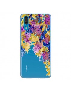 Coque Huawei P20 Cascade Florale Transparente - Ebi Emporium