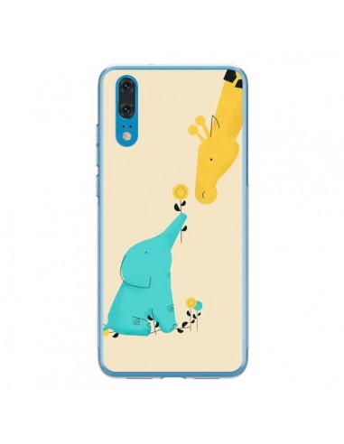 Coque Huawei P20 Elephant Bebe Girafe - Jay Fleck