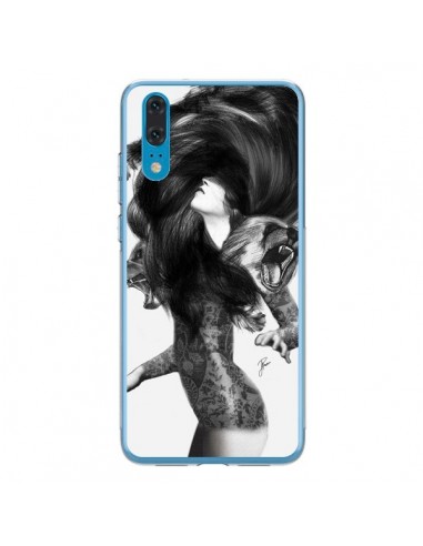 Coque Huawei P20 Femme Ours - Jenny Liz Rome
