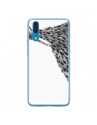 Coque Huawei P20 Peacock Paon Robe Femme - Jenny Liz Rome