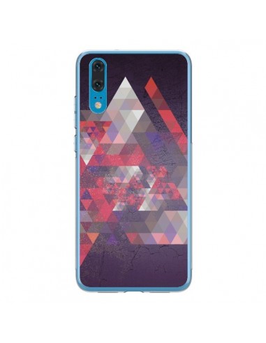 Coque Huawei P20 Azteque Gheo Violet - Javier Martinez