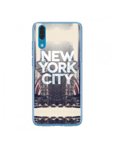 Coque Huawei P20 New York City Vintage - Javier Martinez