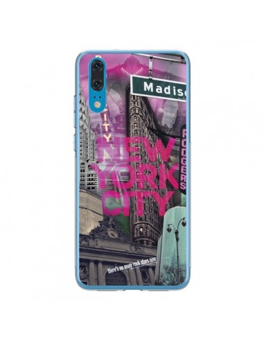 Coque Huawei P20 New York City Rose - Javier Martinez