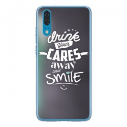 Coque Huawei P20 Drink Gris - Javier Martinez
