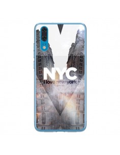 Coque Huawei P20 I Love New York City Orange - Javier...
