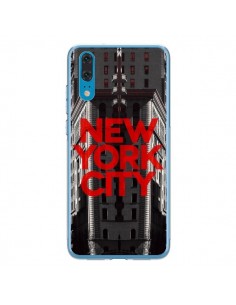 Coque Huawei P20 New York City Rouge - Javier Martinez
