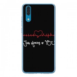 Coque Huawei P20 Just Thinking of You Coeur Love Amour -...