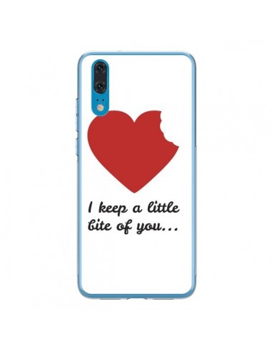 Coque Huawei P20 I Keep a little bite of you Coeur Love Amour - Julien Martinez
