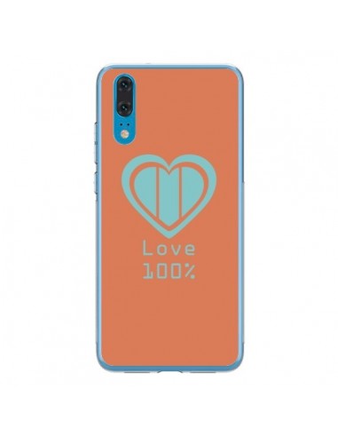 Coque Huawei P20 Love 100% Coeur Amour - Julien Martinez