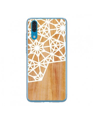 Coque Huawei P20 Frozen Stars Etoile Bois Azteque Aztec Tribal - Jenny Mhairi