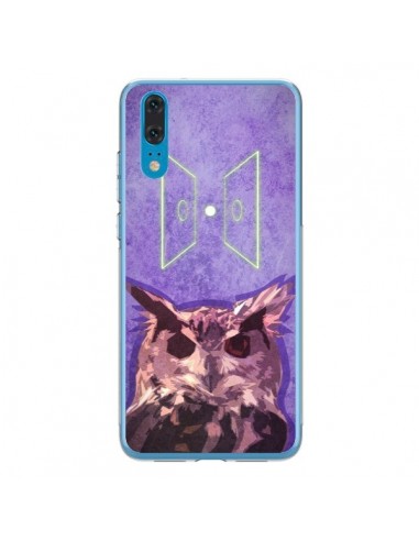 Coque Huawei P20 Chouette Owl Spirit - Jonathan Perez