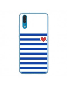 Coque Huawei P20 Mariniere Coeur - Jonathan Perez