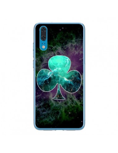 Coque Huawei P20 Nebula Club Trèfle Galaxie - Jonathan Perez