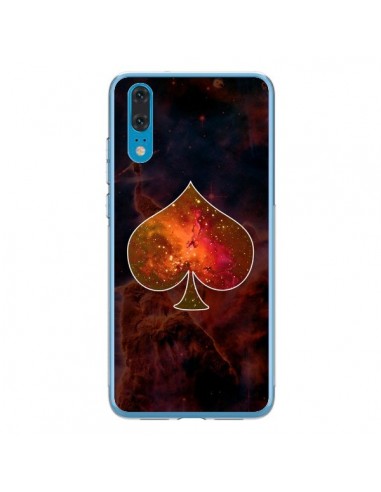 Coque Huawei P20 Nebula Spade Pique Galaxie - Jonathan Perez