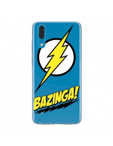 Coque Huawei P20 Bazinga Sheldon The Big Bang Thoery Transparente - Jonathan Perez