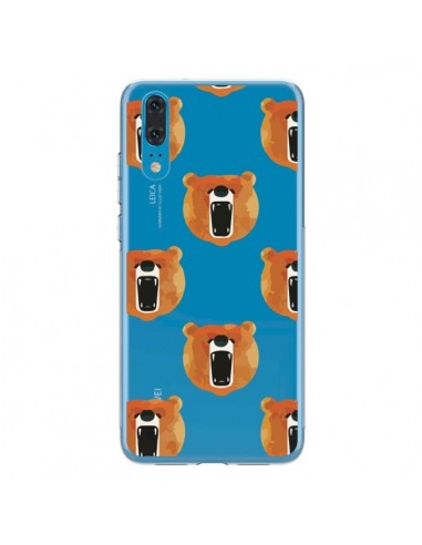 Coque Huawei P20 Ours Ourson Bear Transparente - Dricia Do