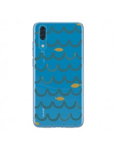 Coque Huawei P20 Poisson Fish Water Transparente - Dricia Do