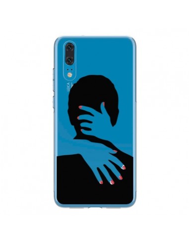 Coque Huawei P20 Calin Hug Mignon Amour Love Cute Transparente - Dricia Do