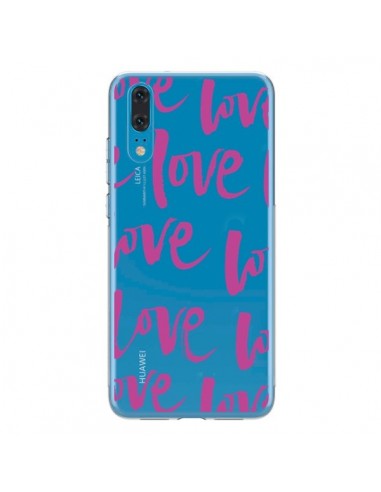 Coque Huawei P20 Love Love Love Amour...